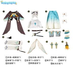 Honkai: Star Rail cos Firefly Cosplay Full set of anime game costumes for women