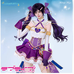 Anime LoveLive Nozomi Tojo Cospaly Costume Halloween party new sweet Lolita dress props wigs accessories women's uniform S-XL