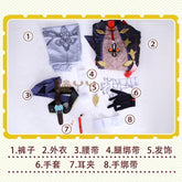 Blade Honkai Star Rail Cosplay Costume Carnival Uniform Wig Set for Women Anime Halloween Game Themed Ladies' Outfit