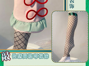 Hatsune Miku Cosplay Costume Chinese Style Dress Halloween Party Gorgeous Uniform Accessories Props Complete Set