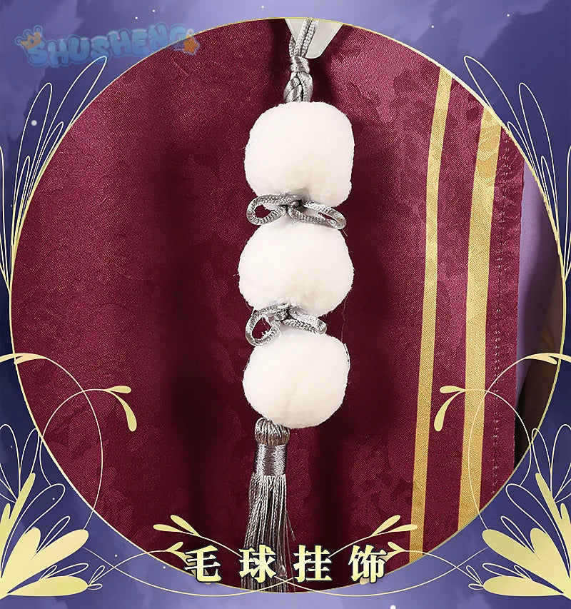 Shusheng Anime Nu: Carnival Kuya YaoHua Banquet Game Suit Handsome Uniform Cosplay Costume Halloween Party Role Play Outfit