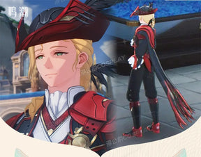 Shusheng-R Wuthering Waves Christopher Cosplay Costume