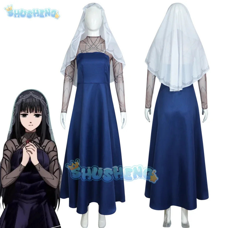 Anime Sakamoto Days Osaragi Cosplay Costume Dress Veil Assassin Taro Sakamoto Halloween Party for Women Girls Props Shusheng