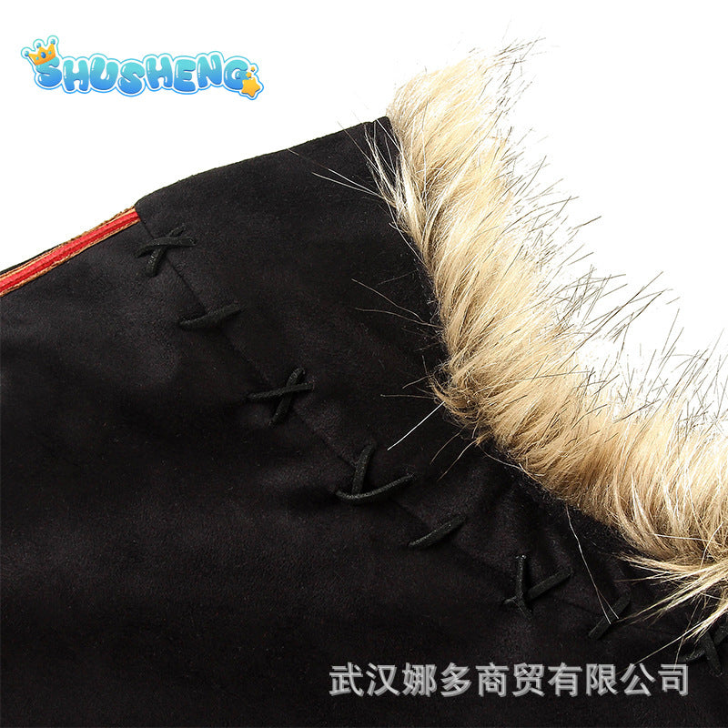 Hot Selling Anime Movie Costume Halloween Clothes Frozen Kristoff Cosplay Costume for Men