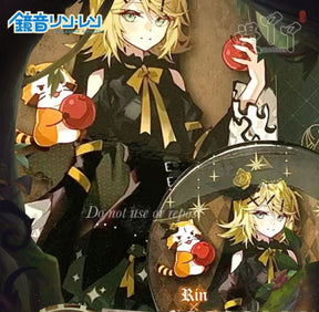 Kagaminee Rin x Rascal Collab Witchh Gothicc Halloween Cosplay Costume