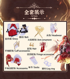 Honor Of Kings Diao Chan Cosplay Costume Cos Game Anime Party Uniform Hallowen Play Role Clothes Clothing Women