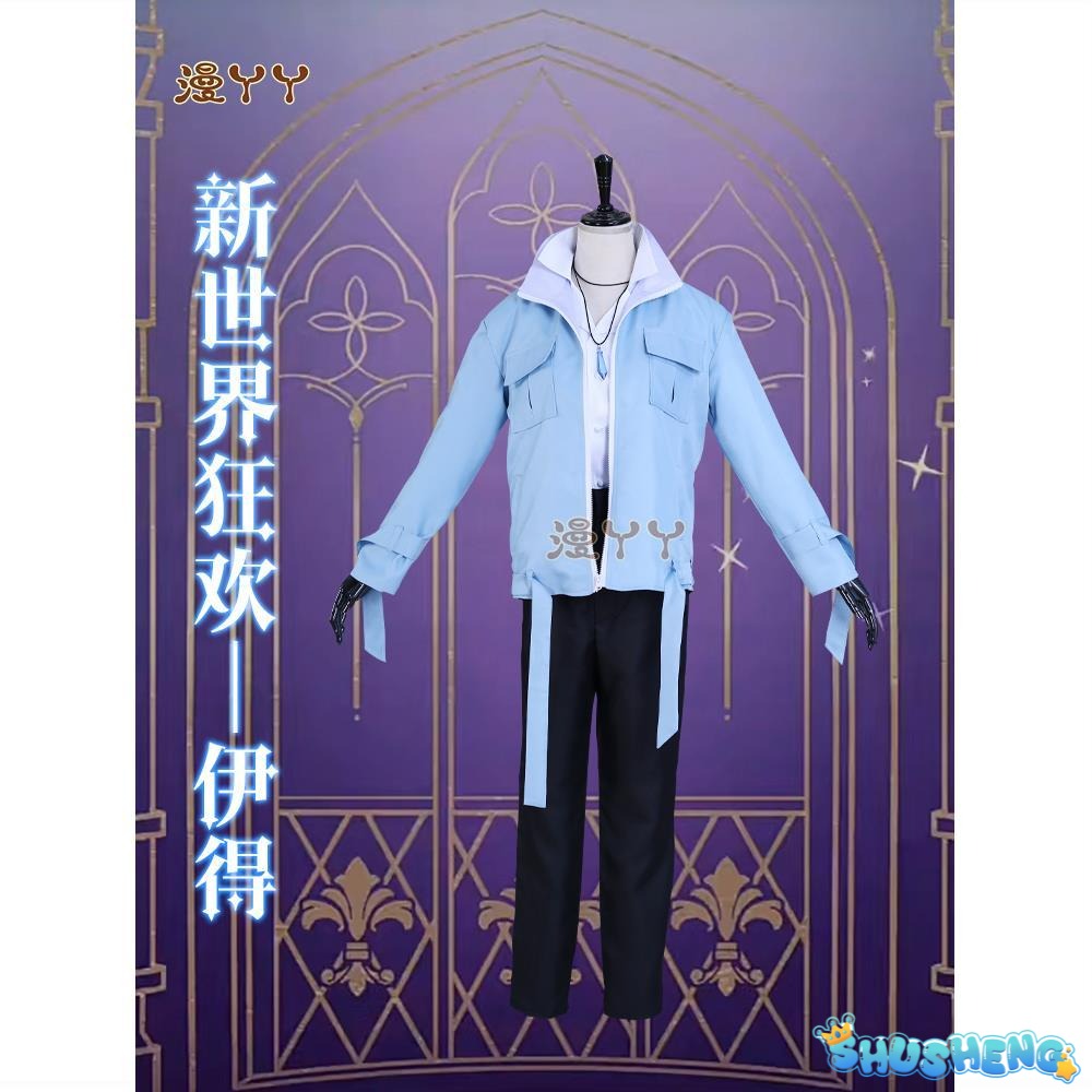 Eiden Cosplay Nu: Carnival Cosplay Costume with Necklace Custom Size Game Nu: Carnival Eiden Cosplay Nu Carnival Halloween