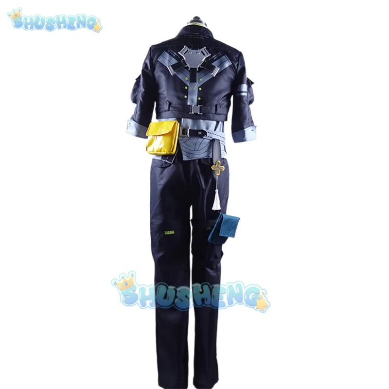 In stock Wuthering Waves Rover Cosplay Costume Wig Game Male Uniform Main Character Resonator Halloween Party for Women Men