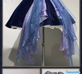 Ayanami Rei Purple Sexy Dress Cosplay Anime NIKKE：The Goddess of Victory Costume Prop Dress Woman Halloween Customized