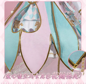 Anime BanG Dream! Kokoro Tsurumaki Cosplay Costume Dress Hat Glove Coat Hat Props Full Set Halloween Sweet Woman Lolita Uniform
