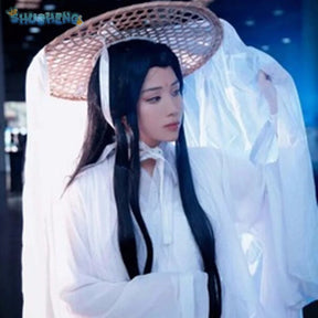 Novel Xie Lian Heaven Official's Blessing Cosplay Costume Halloween Carnival Hanfu Wig Men's and Women's uniform Set