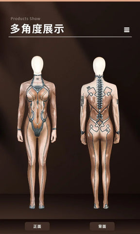 Eve IN STOC Game Stellar Blade Cosplay Costume Superhero Bodysuit Woman Catsuit Printed Spandex Eve Outfit Halloween Costume