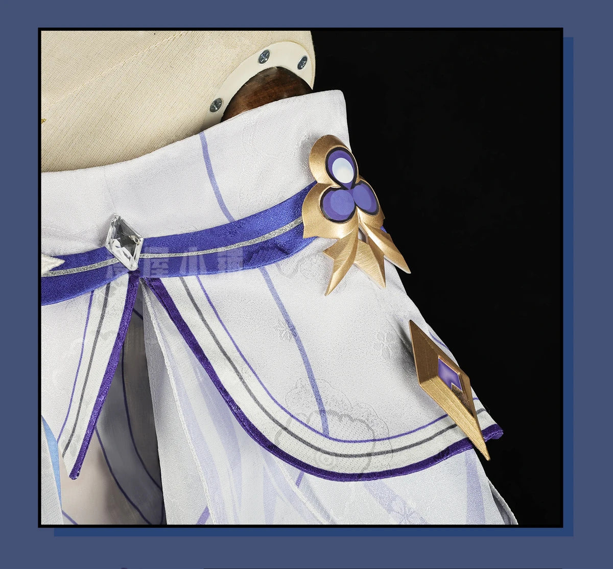 Shusheng-R Genshin Impact Columbina Cosplay Costume Hanfu Dress Halloween Carnival Party Christmas Play Role Clothes Clothing