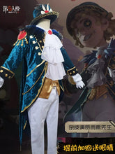 Identity V Mr Swifts acrobat cosplay costume winter warm velvet cotton set gorgeous elegant hat bag prop woman man party uniform