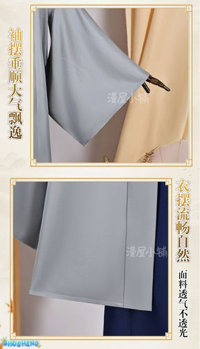 Katsura Kotarou Anime GINTAMA Cosplay Japanese Costume Blue Man Outfit Cos Halloween Party Show Cos Customized