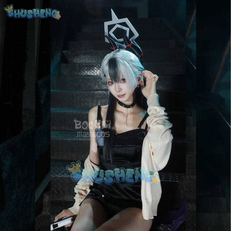 Blue Archive Onikata Kayoko Cosplay Costume Uniform Halloween Carnival Party Christmas Play Role Clothes Clothing