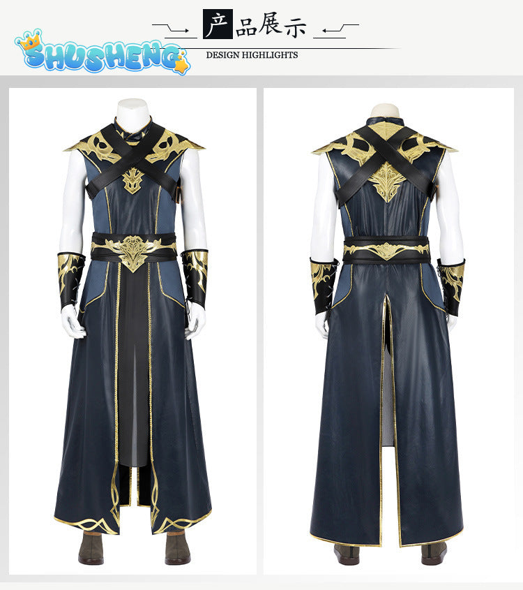 BG 3 Dark Urge Cosplay Costume Baldur Urge Robe Pants Accessories Outfit Man Gate 3 Comic Con Costumes