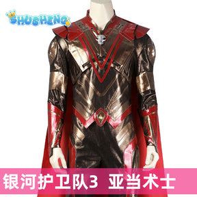 Adam Warlock Cosplay Jumpsuit Cloak Men Costume Movie Guardians 3 Nebula Women Shirt Superhero Roleplay Fantasia Halloween Party