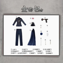 Identity V Lestrade Jose Baden Cosplay Costume First Officer Uniform Halloween Carnival Party Christmas Play Role Clothes