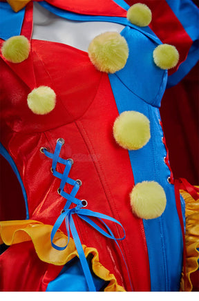 Shusheng-R Anime The Amazing Digital Circus Pomni Clown Pumpkin Pants Cosplay Costume S-XL