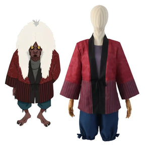 Anime DAN DA DAN Hashaka Baba Cosplay Highway Baba Costume Halloween Party New Coat Pants Set Men Women Casual Uniform S-XXL
