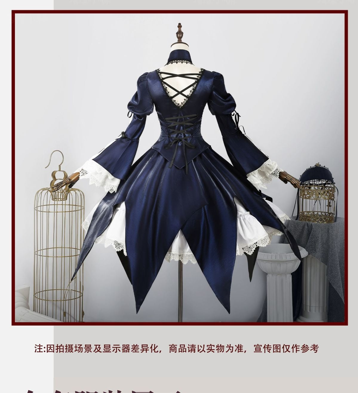Suigintou Mercury Lampe Cosplay Anime Roses Maiden Cosplay Mercury Lampe Cosplay Costume Gothic Lolita Velvet Dress Full Set
