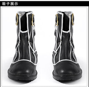 Shusheng-R Clair Obscur:Expedition 33 Verso Cosplay Costume Halloween Men's Fantasy Uniform Coat Props Shoes Accessories Set