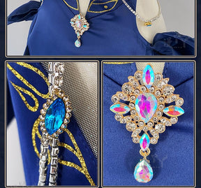 C.C. Cosplay Lelouchh Chessboard Party Gown Mahjongg Soul CC Lelouchh Cosplay Costume