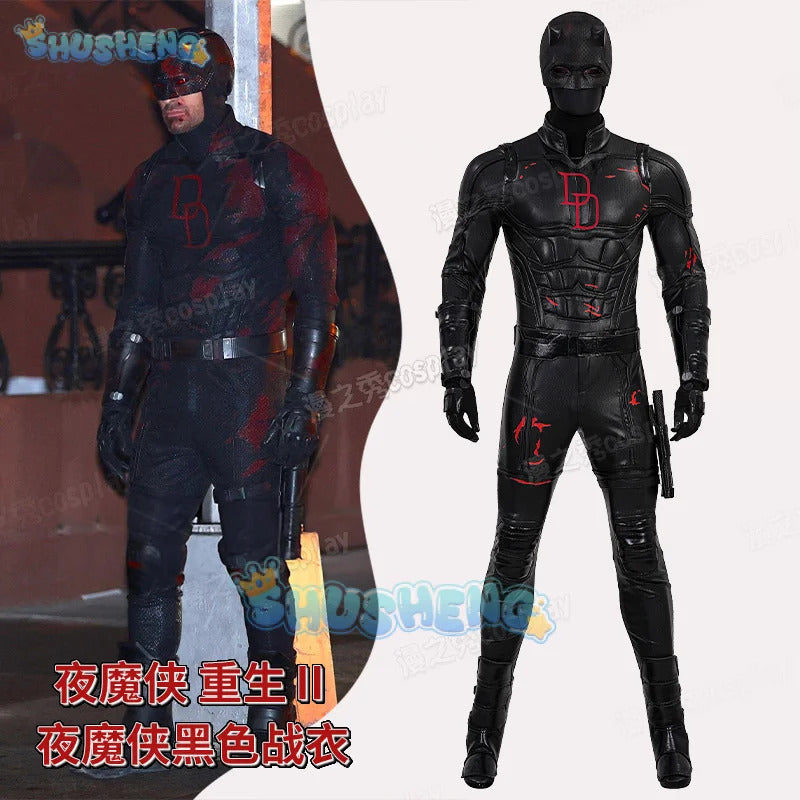 Daredevil  Cosplay Costume Uniform Halloween Carnival Party Christmas Play Role Clothes Clothing for Women Men