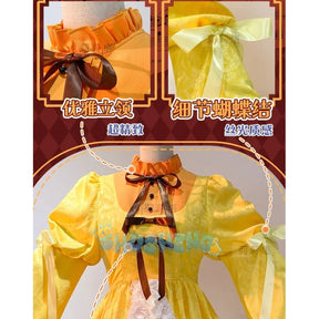 Anime Rozen Maiden Hinaichigo Souseiseki Cosplay Costume Halloween Carnival Sweet and Cute Lolita Dress and Accessories Girl Set