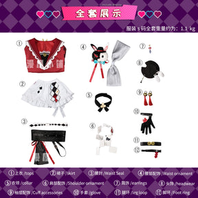 Game Cosplay Series: Honkai：Star Rail Sparxie Cosplay sweet Costume Shushengcos