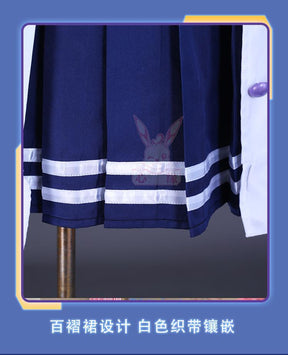 In Stock Aqua Minato Cosplay Costumes Hololive Holo Vtuber JK Sailor School Uniform Seifuku Ateshi Onion Baqua