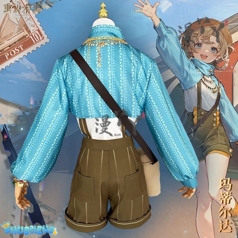 Matilda Bouanich Cosplay Costume Game Reverse:1999 Anime Women Sweet Uniform Genius Holiday Role Play Clothing Halloween Stock