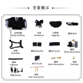 Hot Game Wuthering Waves Women Rover Cosplay Costume Fashion Sweet Combat Dress Carnival Party Role Play Clothing