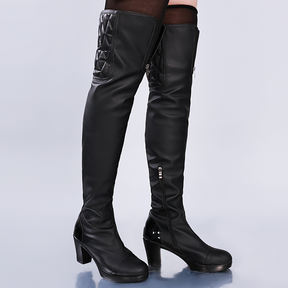 Hot Game Wuthering Waves Women Rover Cosplay Costume Fashion Sweet Combat Dress Carnival Party Role Play Clothing