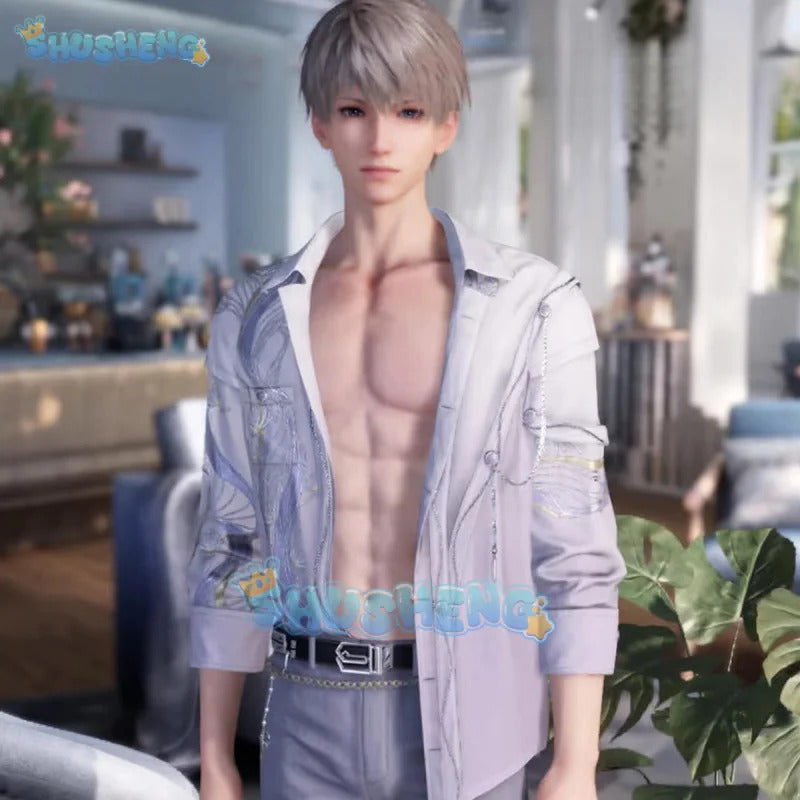 Love And Deepspace Xavier Cosplay Costume Shirt Uniform Halloween Carnival Party Christmas Play Role Clothes Clothing