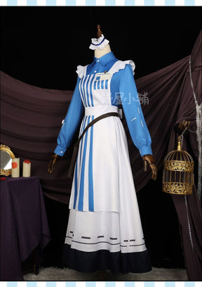 LAWSON Ada Mesmer Cosplay Anime Identity V Emil Cosplay Costume Maid Dress Uniform Halloween Party Role Play Outfit For Woman