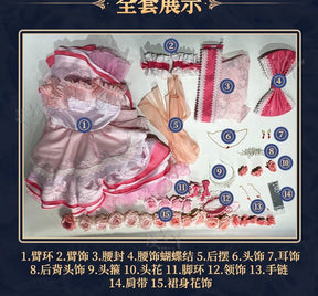 Who Made Me a Princess Siya Cosplay Costume for Halloween Christmas Role Playing Party Comic Game