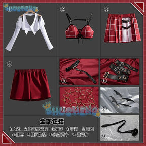 Shusheng Vtuber Kuzuha The Code Is B Mv Clothing Cosplay Costume Cos Game Anime Party Uniform Hallowen Play Role Clothes