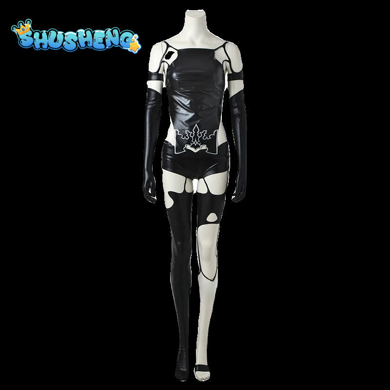 Game NieR Cos Automata YoRHa 2B Cosplay Costume Outfits Fantasy Jumpsuit Accessories For Girls Roleplay Halloween Carnival Suit