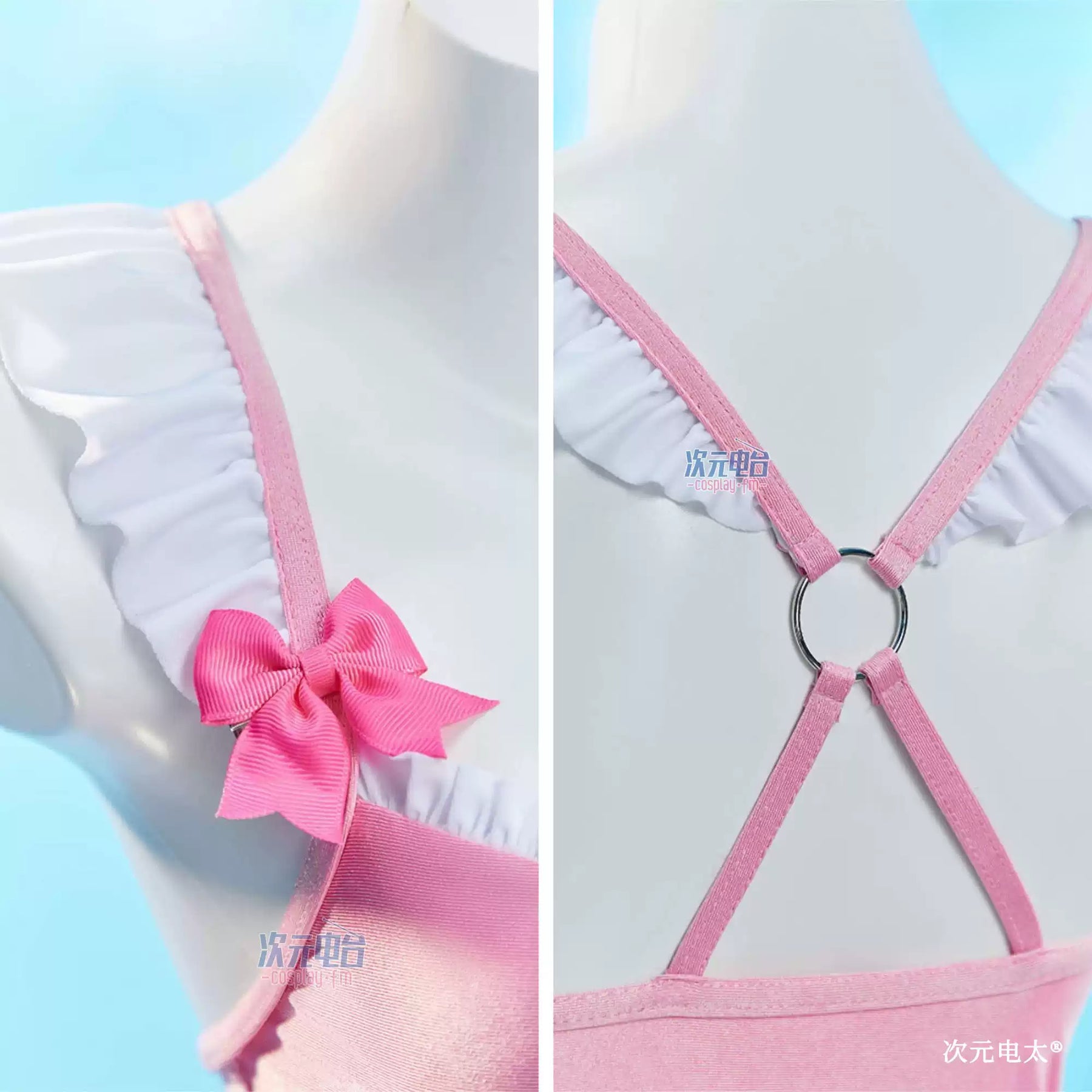 Shusheng-R Anime Puella Magi Madoka Magica Kaname Madoka Jumpsuit swimsuit Cosplay Costume S-XL