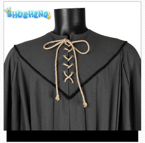 Movie Gandalf Cosplay Costume Anime Sorcerer Cos Uniform Halloweeen Carnival For Men Women Cloak Cape Hat Suit Perform Clothes