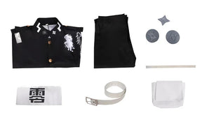 Amemiya Darumi Sizuhara Hiruko Sumino Takumi Omokage Yugamu The Hundred Line -Last Defense Academy cosplay Halloween costume set