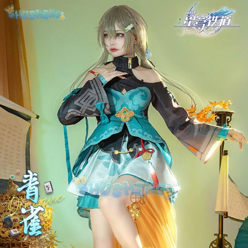 Honkai: Star Rail cos Qingque cosplay Anime Game Female Costume