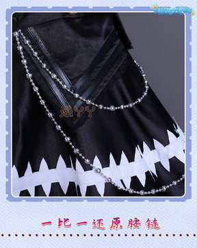 Kurumi Tokisaki Cosplay Costume Anime Date A Live Worst Spirit Dress Maid Uniform Headband Eye Patch Gloves Halloween