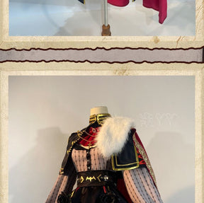 Vtuber Sanya Nijisanji Kuzuha Sexual Turn Cosplay Costume Anime Roleplay Holiday Party Outfits Noble Dress Uniform