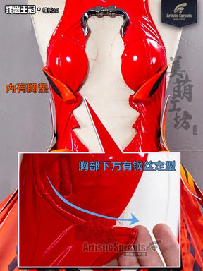 Inori Anime Cosplay Costume Guilty Crown Egoist Yuzuriha Cosplay Goldfish Red Sexy Jumpsuits Fighting Uniform Halloween For Suit