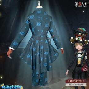 Emma Woods Gardener Cosplay Costume Game Identity Ⅴ Theater Host Halloween Carnival Uniform Anime Clothing Party Suit