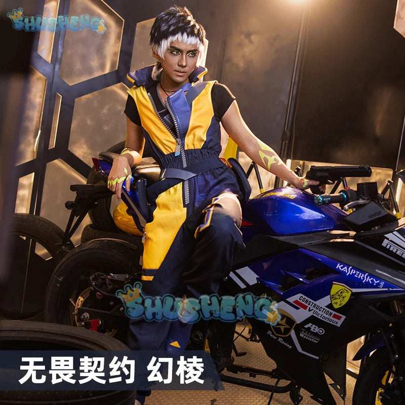VALORANT Waylay Cosplay Costume Uniform Halloween Carnival Party Christmas Play Role Clothes Clothing for Women Shusheng