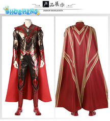 Adam Warlock Cosplay Jumpsuit Cloak Men Costume Movie Guardians 3 Nebula Women Shirt Superhero Roleplay Fantasia Halloween Party